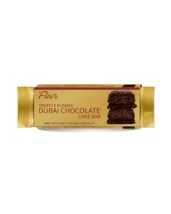 Truffle Kunafa Dubai Chocolate Cake Bar