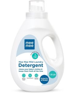 Mee Mee Mild Baby Liquid Laundry Detergent, 1.5 Litre Bottle