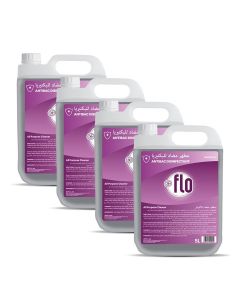 Flo Antibac Disinfectant All-Purpose Cleaner, Lavender Scent, 5L - Pack of 4