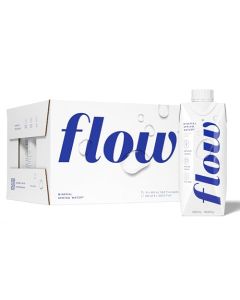 Flow Alkaline Spring Water Refreshing Taste Of Natural Alkaline Water With Natural Electrolytes EcoFriendly Packaging NonGMO And BPAFree Unflavored 12 Pack of 169 FL Bottles