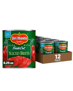 Del Monte Fresh Cut Sliced Beets 825 oz Can Canned Vegetables Pack of 12