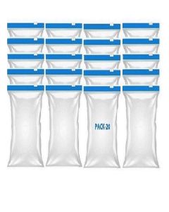 ZILLTOYIN 20-PCS Zip lock pouch Storage Freezer RE-USABLE Zipper Bags Ziplock Plastic Bags Fridge Food vegetables Ziplock bags pouch with zipper fridge pouches bpa free Ziplock bag Veg Bag-VS-896