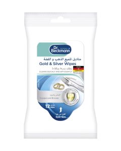 Gold & Silver Wipes, 12-Piece