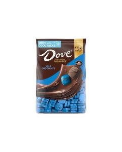 DOVE PROMISES Milk Chocolate Candy Individually Wrapped Bulk Pack 3809 oz 136 Piece Bag