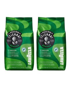 Lavazza iTierra! Brasile Whole Coffee Beans 1kg Pack of 2