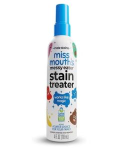 Messy Eater Stain Remover Spray for Baby Clothes, Newborn Essentials, Food, Grease & Coffee Stains, Laundry and Fabric Spot Cleaner, 120ml