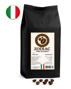 Coffee beans , 1kg,100% Arabica Whole Bean, Medium Roast, Premium Italian Roasted Coffee, (1000g) Bag, Fresh Gourmet Espresso Beans