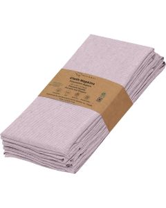 Ruvanti Cloth Napkins Set of 6 18x18 Reusable Napkins Cloth Washable Soft Durable Table Napkins Polycotton Chambray Dinner Napkins for Parties Christmas Thanksgiving Weddings Mauve
