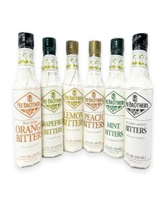 Fee Brothers Bar Cocktail Bitters - Set of 6
