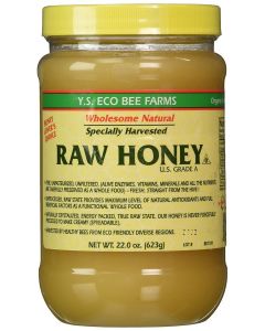 Y.S. Eco Bee Farms Raw Honey - 22 oz Pack of 3
