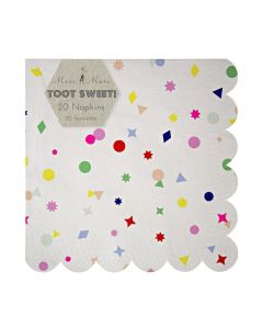 Toot Sweet Charms Large Napkin