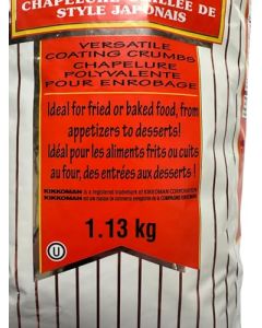 Kikkoman Panko Japanese Style Toasted Bread Crumbs Food Service Pack 25 lbs 113 kg