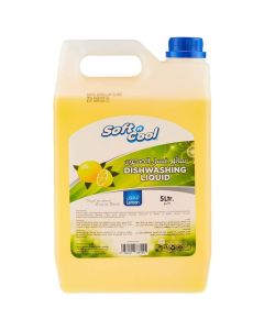 Dish Wash Liquid, 5 Litre/ Powerful stain Removal, Lemon Fresh Scent, Long-Lasting Cleaning for Dishes, Utensils & Kitchen Use