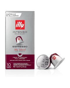 illy Nespresso Compatible Capsules - INTENSO roast coffee 10 Capsules