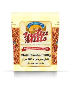 INDIA MILLS Chilli Crushed, 200 gm