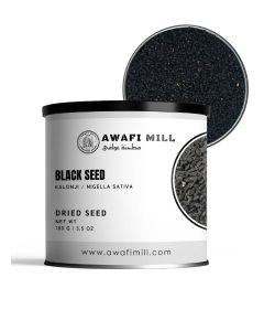 AWAFI MILL Black Seed 100g (3.5 Oz) - Kalonji Habbat Al Barakah Nigella sativa Seeds