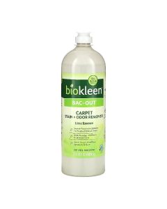 Biokleen, Bac-Out, Carpet Stain + Odor Remover, Lime Essence, 32 fl oz (946 ml)