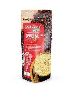 Bayar's Coffee Special Gold Filter Coffee Powder 200g / Rich South Indian Blend with 70% Coffee, 30% Chicory / Balanced Taste & Sweet Aroma / Freshly Roasted & Ground (1, 200gm)