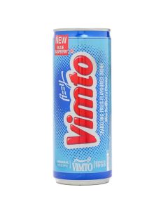Fizzy Vimto Sparkling Fruit Flavoured Drink with Blue Raspberry- 250ml