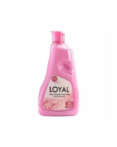 Loyal Fabric Softener and Freshener Soft Pink 4X Concentrated Liquid- 1500ml