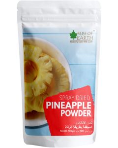 Pineapple Powder Organic No Added Flavor & Sugar Great for Making Juices, Mocktails, Jams, Cake, Ice Cream, Smoothies 100gm