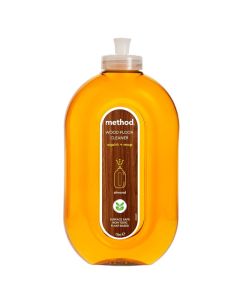 Wood Floor Cleaner, Cleans & Restores Shine, No Wax Formula, Almond Scent - 739 ml