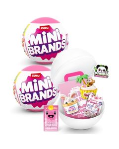 Mini Brands Kawaii Capsule by ZURU Surprise Kawaii collectable minis Blind Packaging Japanese Themed collectables 2 Pack