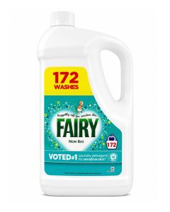 Non Bio Laundry Liquid XXXL Mega Pack 172 Wash 4.988L - Specially Formulated To Remove Tough Stains, Sucasa, Non-bio For Sensitive Skin / Family Pack