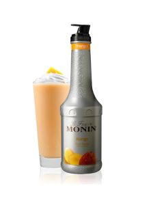Monin Mango Pure Tropical and Sweet Mango Flavor Natural Flavors Great for Teas Lemonades Smoothies and Cocktails NonGMO Vegan GlutenFree 1 Liter
