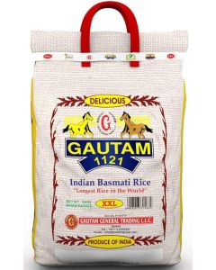 Gautam 1121 Indian Basmati Rice XXL (5KG)
