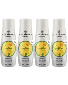 SodaStream Diet Ginger Ale 440ml 4Pack