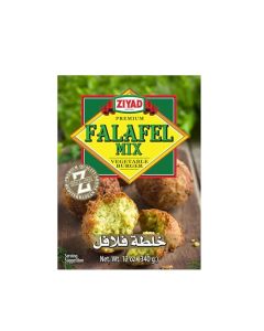 Ziyad Falafel Dry Mix 12 oz GlutenFree Vegan NonGMO No Additives No Preservatives VeganVegetarian Spice Mix with Minced Onion Garlic Sesame Great for Making Veggie Burgers and Snacks