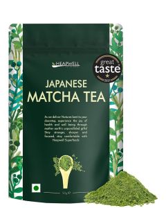 Heapwell Superfoods Japanese Matcha Green Tea Powder 50G 30 Servings Sourced From Shizuoka Japan 50 Grams