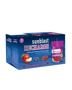 Recharge Blueberry Raspberry and Apple Drink Packs