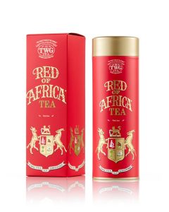 Red of Africa / Loose Leaf Rooibos Tea Blend in Haute Couture Tea Tin, 100g