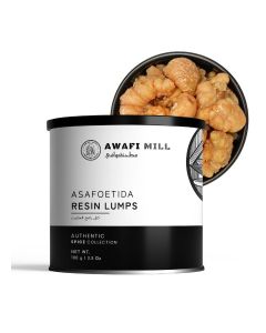 AWAFI MILL Asafoetida Resin Lumps 100g - Hing - Halteet