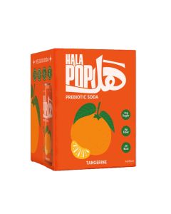 Tangerine Prebiotic Soda Drink Cans