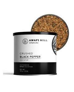 AWAFI MILL Crushed Black Pepper 100g / Kali Mirch / Piper nigrum