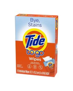 Tide To Go No Scent Stain Remover 10 wipes