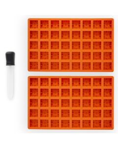 ONGROK Scored Silicone Gummy Molds 4ml with Dropper BPA Free