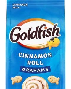 Goldfish Grahams Cinnamon Roll Baked Snack Crackers, 6.6 Oz Bag