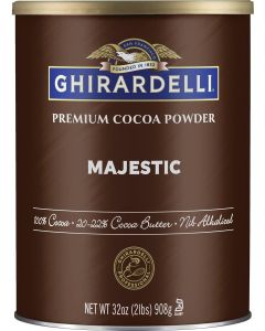 Ghirardelli Majestic Premium Cocoa Powder, 32 oz