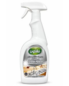 Stainless Steel Polish Spray 750ml – Stainless Steel Cleaner & Shine Spray for Refrigerators, Ovens, Sinks, Countertops, Appliances & Metal Surfaces