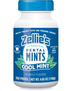 Zellies Cool Mint Mints, 250 count jar
