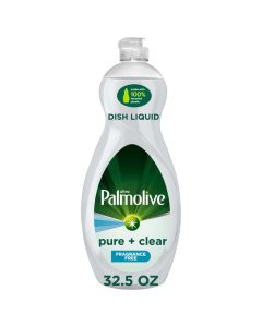 Palmolive Ultra Dishwashing Liquid Dish Soap Pure Clear Fragrance Free 325 Fluid Ounce Packaging may vary