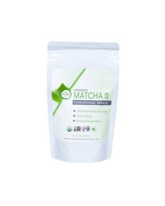 Aiya Certified USDA Japanese Organic Ceremonial Grade Matcha Green Tea Powder 100g Bag 353 oz