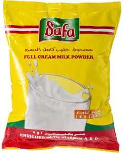 Safa Full Cream Instant Milk Powder - 900g