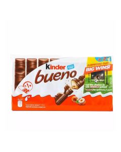 Kinder Bueno Chocolate with Milk and Hazelnuts, 430gms