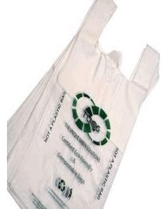 Tugs Biodegradable & Compostable Certified Eco-Friendly Carry Bags.++ With Complimentary 1 Plantable Seed Pen ++ (9x12)