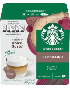 Dolce Gusto Cappuccino 12 Coffee Capsules 120g